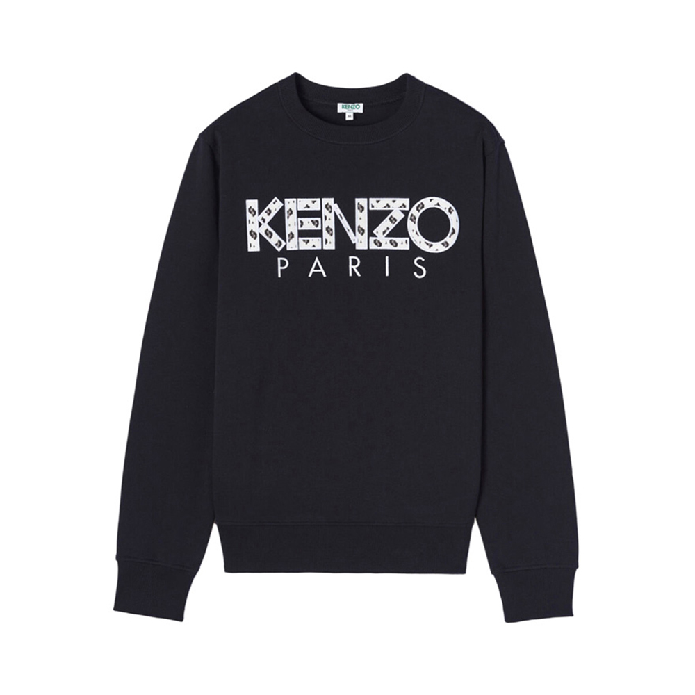 推荐KENZO 男士黑色棉质卫衣 FA55SW0004MD-99商品