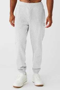 Alo | Cuffed Renown Heavy Weight Sweatpant - Athletic Heather Grey 