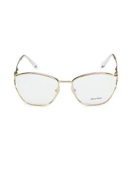 Miu Miu | 55MM Oval Eyeglasses 4.9折