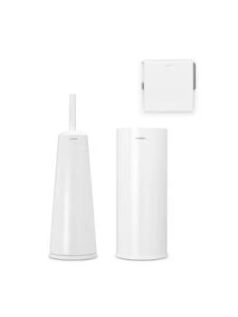 Brabantia | Renew Toilet 3-Piece Accessory Set,商家Saks Fifth Avenue,价格¥465