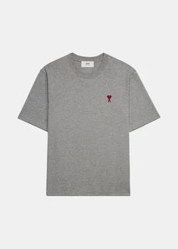 AMI | AMI Alexandre Mattiussi Grey Ami De Coeur T-Shirt 8.4折, 独家减免邮费