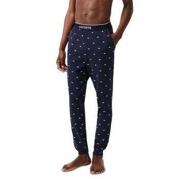 推荐Men's Stretch Croc Logo-Print Pajama Joggers商品