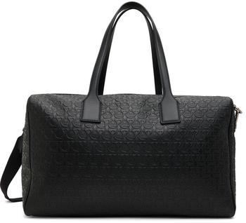 gancini, Salvatore Ferragamo | Black Gancini Duffle Bag商品图片 额外8.5折, 额外八五折