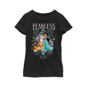 Disney | Girl's Aladdin Fearless Jasmin  Child T-Shirt商品图片,独家减免邮费