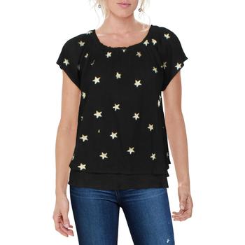 Love Bravery真假, Generation Love | Generation Love Womens Embellished Pullover Blouse商品图片 