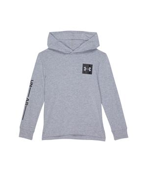 Under Armour | Streetwear Logo T-Shirt Hoodie (Little Kids/Big Kids)商品图片,7.5折起, 独家减免邮费