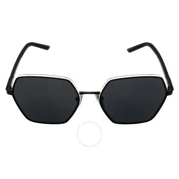 Prada | Dark Grey Geometric Ladies Sunglasses PR 56YS 1AB5S0 58 3.3折, 满$200减$10, 独家减免邮费, 满减