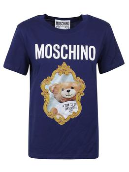 Moschino | Moschino Logo-Printed Short-Sleeved T-Shirt商品图片,8.1折