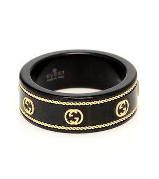 商品Icon 18kt gold-embellished ring图片