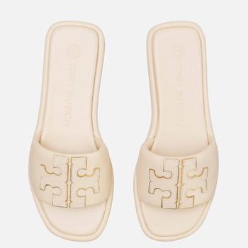 推荐Tory Burch Women's Double T Sport Slide Sandals - Dulce De Leche商品