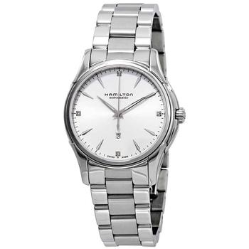 Hamilton | Jazzmaster Automatic Diamond Silver Dial Ladies Watch H32315111商品图片,6.1折