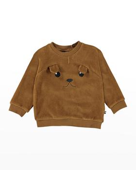 推荐Kid's Derry Embroidered Bear Sweater, Size 3M-24M商品