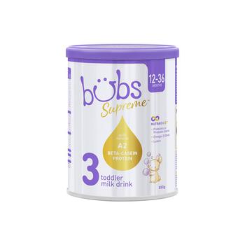 商品bubs | 澳大利亚直邮bubsA2 β酪蛋白婴儿配方牛奶粉3段800g 1岁以上,商家Xifaner,价格¥283图片