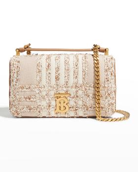 burberry包手提包, Burberry | Lola Small Needle Punch Check Canvas Crossbody Bag商品图片 