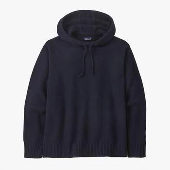 推荐Recycled Wool-Blend Sweater Hoody In New Navy商品