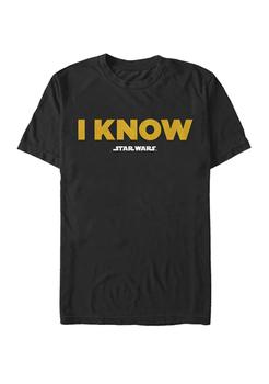 更多VAVA by Joy Han, Star Wars | Han Solo I Know Movie Quote Short Sleeve T-Shirt商品图片 