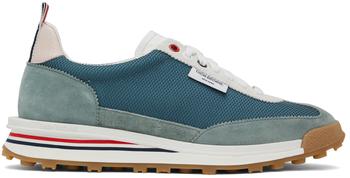 thom browne鞋, Thom Browne | 蓝色 Tech Runner 运动鞋商品图片 