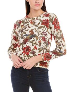 samantha sung是什么牌子, SAMANTHA SUNG | Samantha Sung Colette Cashmere Pullover商品图片 4.1折