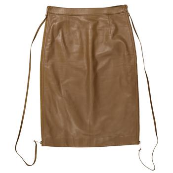 Burberry | Ladies Double Zip Lambskin Skirt商品图片,6.9折