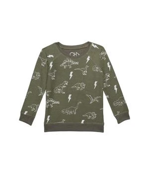Chaser | Dino Pullover Cozy Knit Pullover (Little Kids/Big Kids) 6折
