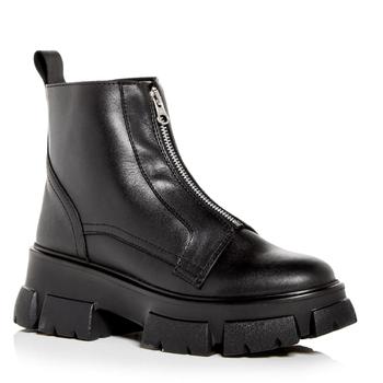 推荐Aqua Womens True Leather Ankle Booties商品