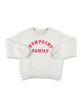 Bonpoint | Bonpoint	Logo Printed Long-Sleeved Sweatshirt商品图片,5.7折