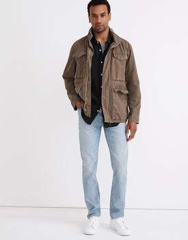 美德威尔正品, Madewell | Athletic Slim Authentic Flex Jeans in Becklow Wash商品图片 