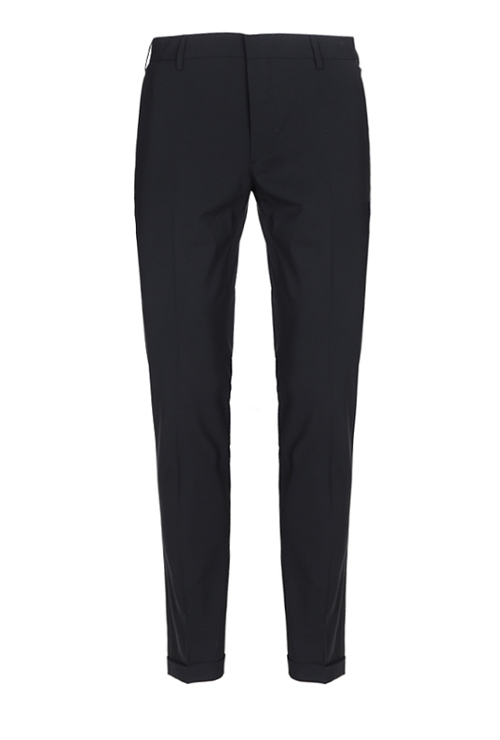 Prada | PRADA 男士黑色羊毛休闲裤 UPA762-1LTB-F0002商品图片,满$250享9.8折, 独家减免邮费, 满折