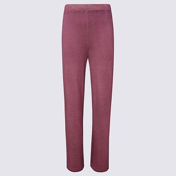 MAJESTIC FILATURES, MAJESTIC FILATURES | PRUNE CASHMERE PANTS商品图片 7.4折