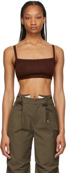 Sandy Liang, Sandy Liang | Brown Merino Jeep Tank Top商品图片 2折