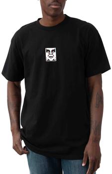 推荐Obey Double Vision T-Shirt - Black商品