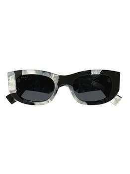 Gucci | Gucci Eyewear Panthos Frame Sunglasses 6.2折, 独家减免邮费