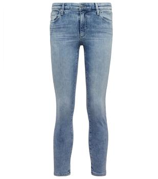 AG Jeans | Prima Crop中腰紧身牛仔裤商品图片,6.9折
