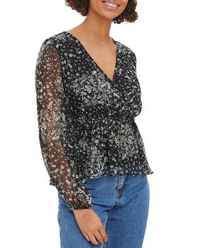 商品VERO MODA | Kaya Fall Chiffon Top,商家Bloomingdale's,价格¥133图片
