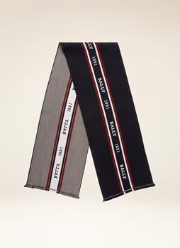 Bally | Logo Stripe Scarf商品图片,