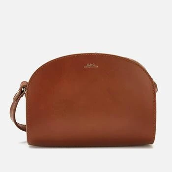 推荐A.P.C. Women's Mini Demi-Lune Cross Body Bag - Tan商品