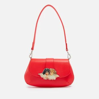 推荐Fiorucci Faux Leather Shoulder Bag�商品