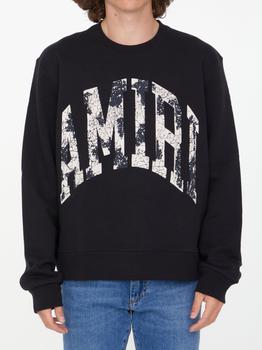 amiri卫衣真假, AMIRI | Collegiate Logo sweatshirt商品图片 6.6折
