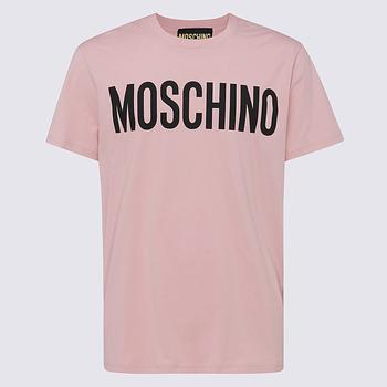 Moschino | ROSE COTTON T-SHIRT商品图片,7.3折
