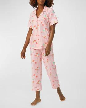 推荐Cropped Heart-Print Pajama set商品