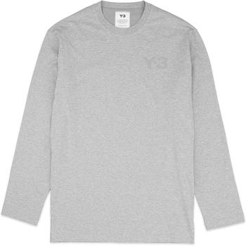 推荐Classic Long Sleeve Logo T-Shirt - Medium Grey Heather商品