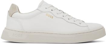 White Logo Sneakers