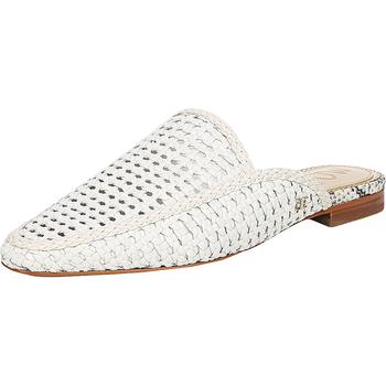 SAM&LAVI, Sam Edelman | Sam Edelman Womens Elva Leather Slip On Mules商品图片 4折