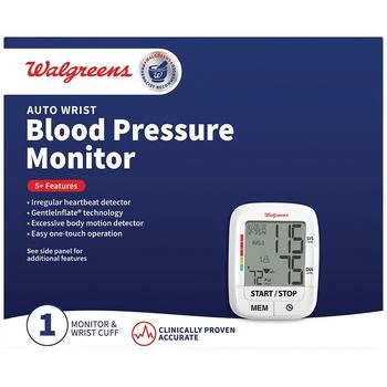 Walgreens | Auto Wrist Blood Pressure Monitor,商家Walgreens,价格¥373