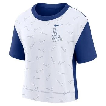 推荐Nike Dodgers Line Up High Hip Fashion T-Shirt - Women's商品