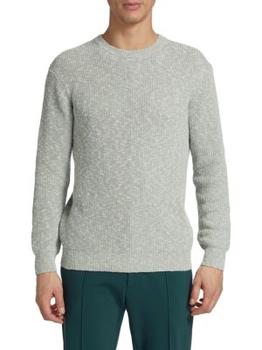 Saks Fifth Avenue | Twisted Yarn Cotton Blend Sweater商品图片,2.5折
