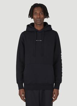 推荐Scarred By Techno Hooded Sweatshirt in Black商品