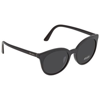 商品Grey Gradient Round Ladies Sunglasses PR 02XSF 1AB5S0 53,商家Jomashop,价格¥876图片