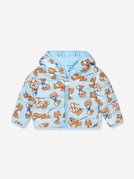 商品Moschino | Moschino Blue Baby Teddy Bear Padded Jacket,商家Childsplay Clothing,价格¥2290图片
