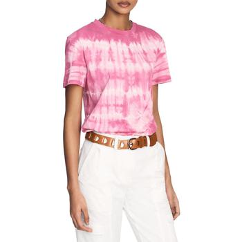 10 Crosby Derek Lam, Derek Lam | Derek Lam 10 Crosby Womens Teddie Tie Dye Cotton T-Shirt商品图片 1.9折